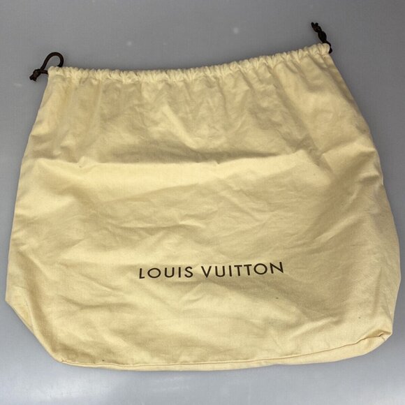 LOUIS VUITTON Cabas Mezzo Shoulder Bag Monogram Leather Brown - Picture 14 of 14